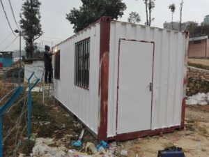 Unicef Sindhupalchok Shipping Container